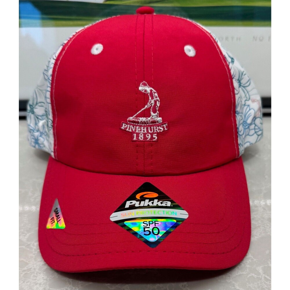 NWT - Pinehurst Golf Resort 1895 - Pukka Golf Hat - Women's Adjustable - NEW